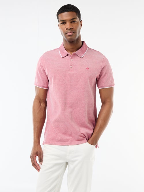 Polo avec broderie sur poitrine - Kiabi Polo avec broderie sur poitrine - Kiabi
