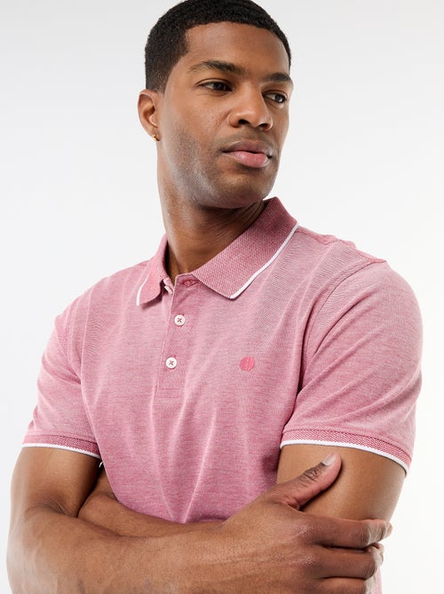 Polo avec broderie sur poitrine - Kiabi Polo avec broderie sur poitrine - Kiabi