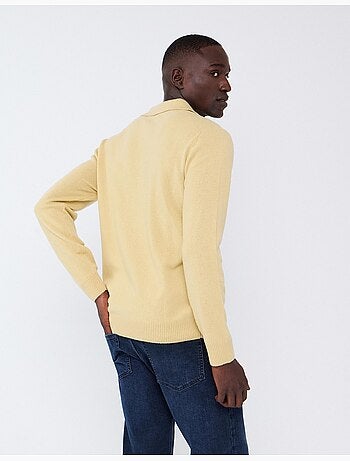 Polo avec mélange de laine, mo fashion