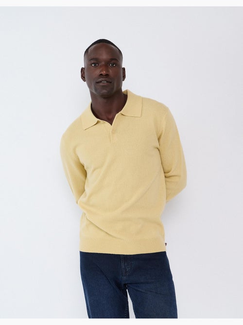 Polo avec mélange de laine, mo fashion - Kiabi Polo avec mélange de laine, mo fashion - Kiabi