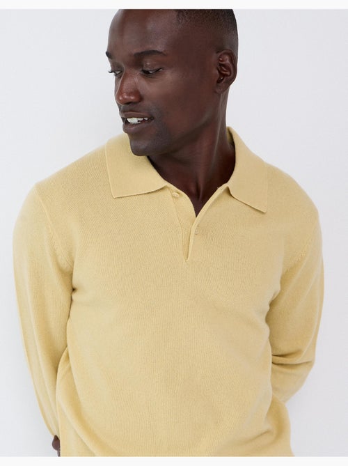 Polo avec mélange de laine, mo fashion - Kiabi Polo avec mélange de laine, mo fashion - Kiabi