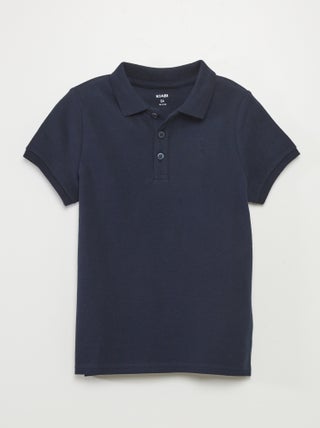 Polo basique en coton