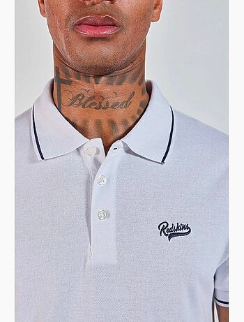 Polo Blanc 231040 Redskins