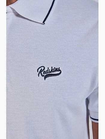Polo Blanc 231040 Redskins
