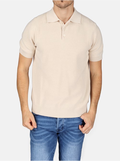 Polo col boutonné - Kenzarro - Kiabi Polo col boutonné - Kenzarro - Kiabi