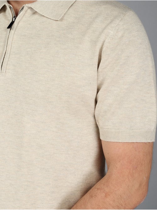 Polo col zippé - Frilivin - Kiabi Polo col zippé - Frilivin - Kiabi