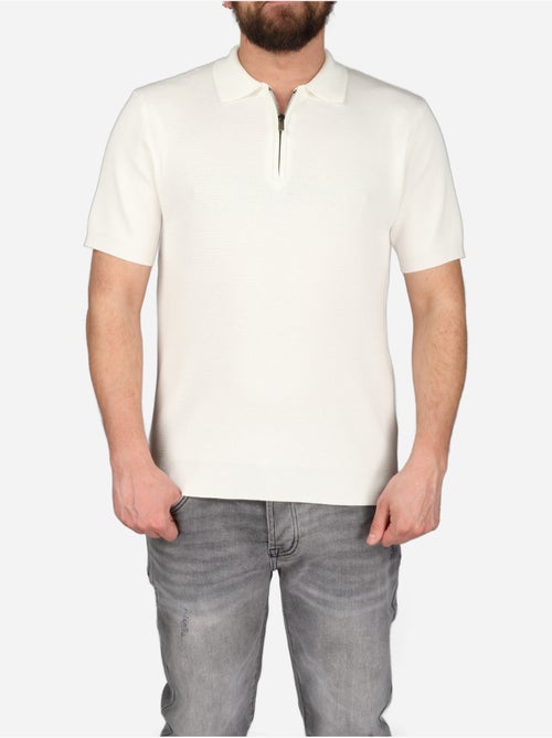 Polo col zippé - Frilivin - Kiabi Polo col zippé - Frilivin - Kiabi