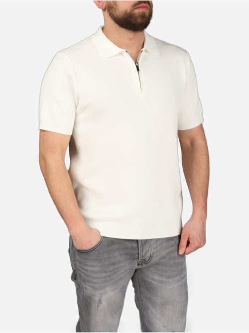 Polo col zippé - Frilivin - Kiabi Polo col zippé - Frilivin - Kiabi