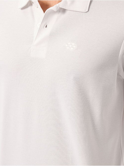 Polo coton élasthanne tommy - Kiabi