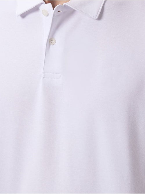 Polo coton élasthanne tommy - Kiabi