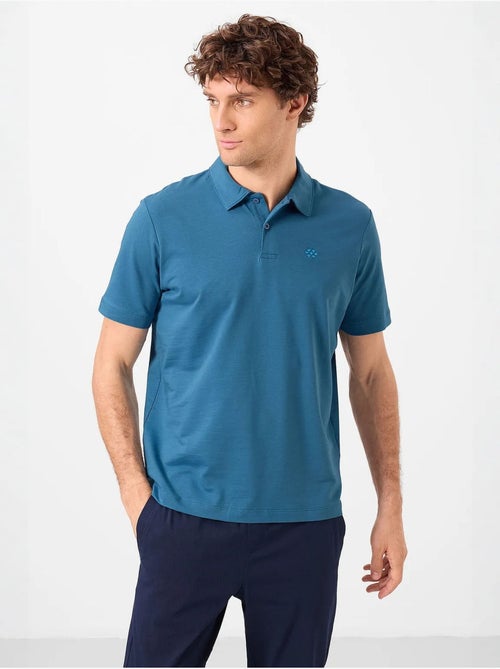 Polo coton élasthanne tommy - Kiabi