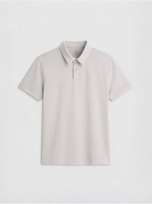 Polo coton élasthanne tommy - Kiabi