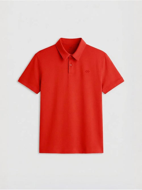 Polo coton élasthanne tommy - Kiabi