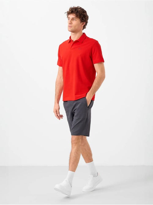Polo coton élasthanne tommy - Kiabi