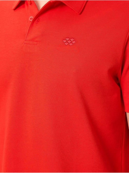 Polo coton élasthanne tommy - Kiabi