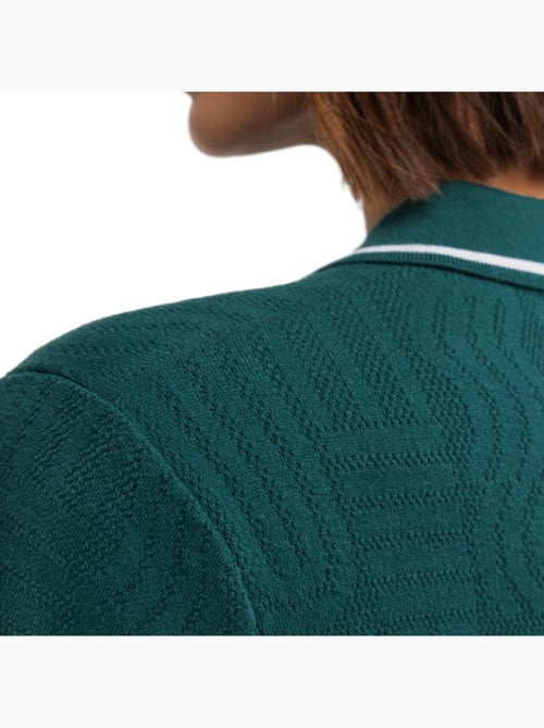 Polo de golf maille femme golf femme hazard teal - Kiabi