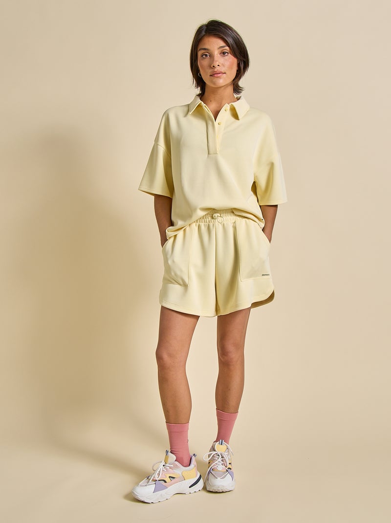Polo de sport oversize - (ekstract) Jaune - Kiabi