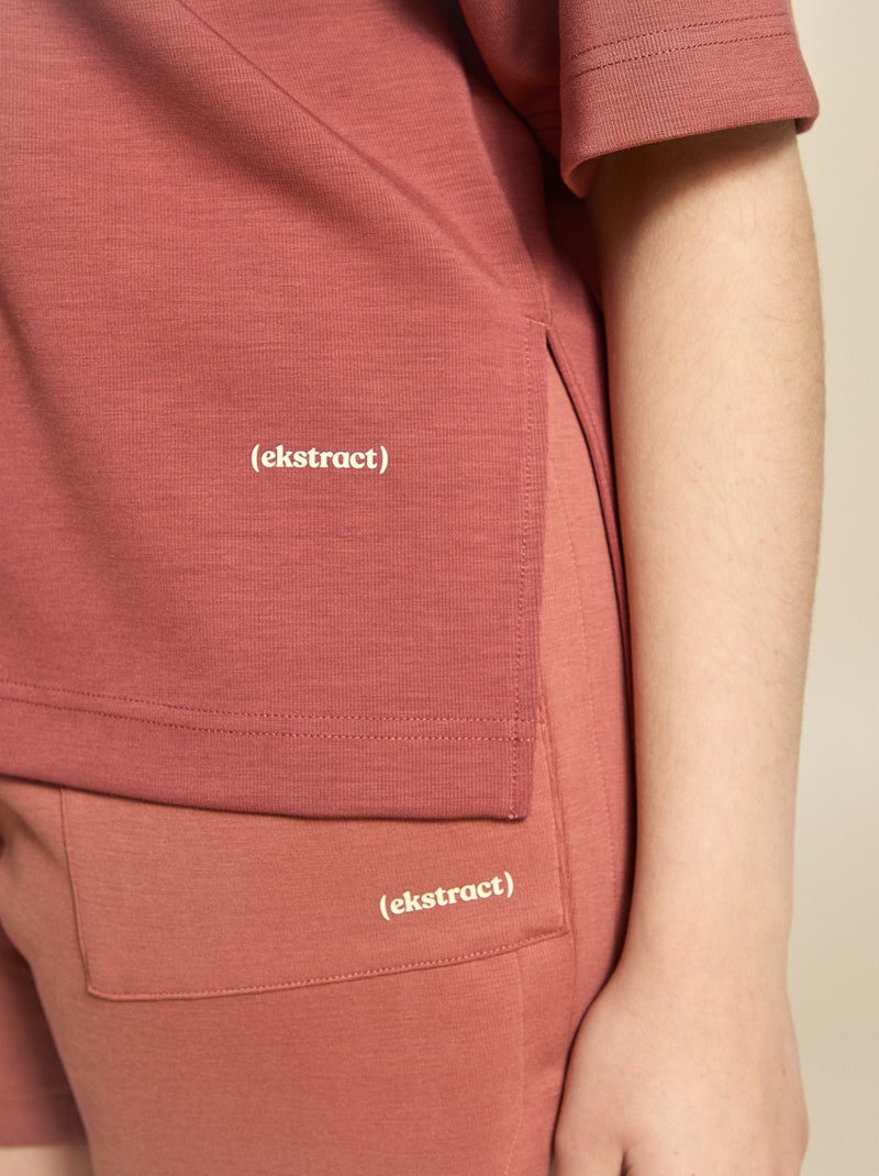 Polo de sport oversize - (ekstract) Terracotta - Kiabi
