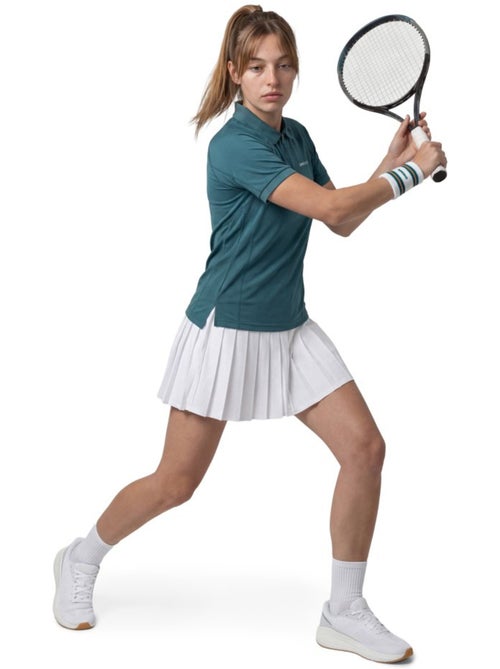 Polo de tennis demi-zip femme tennis femme player-w - Kiabi