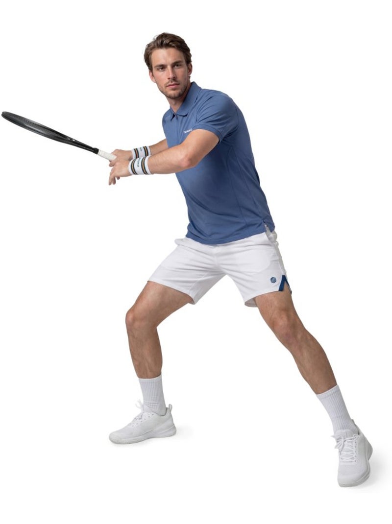 Polo de tennis demi-zip homme tennis homme player navy Bleu - Kiabi