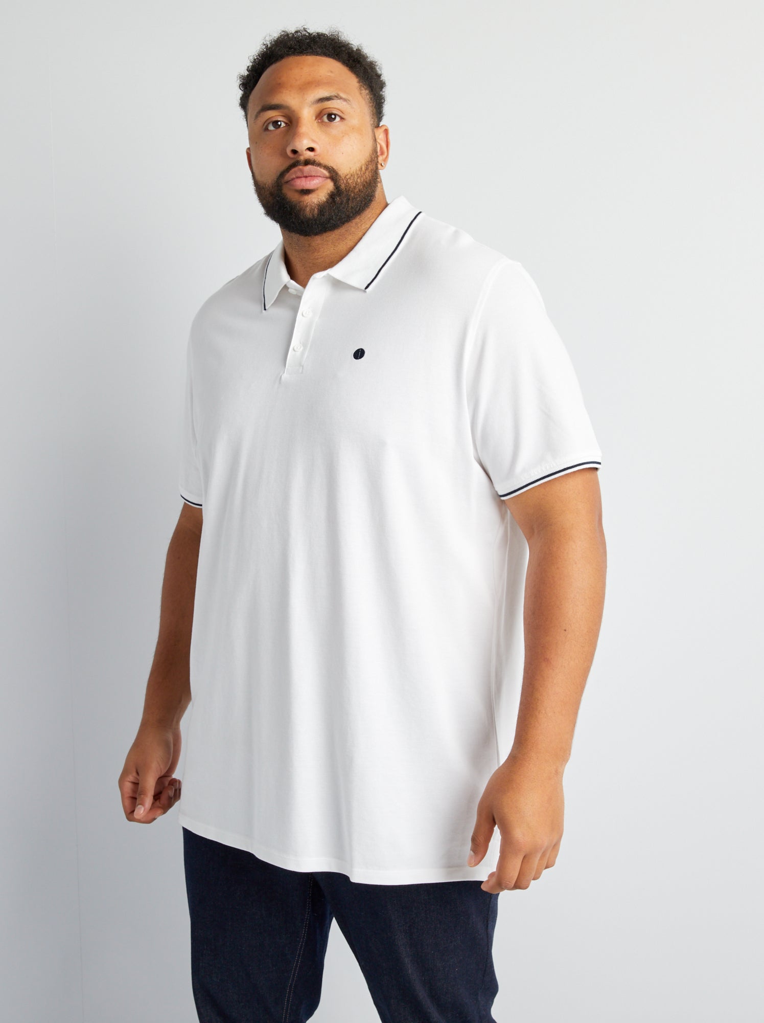 Polo grande taille homme Mode grande taille Kiabi