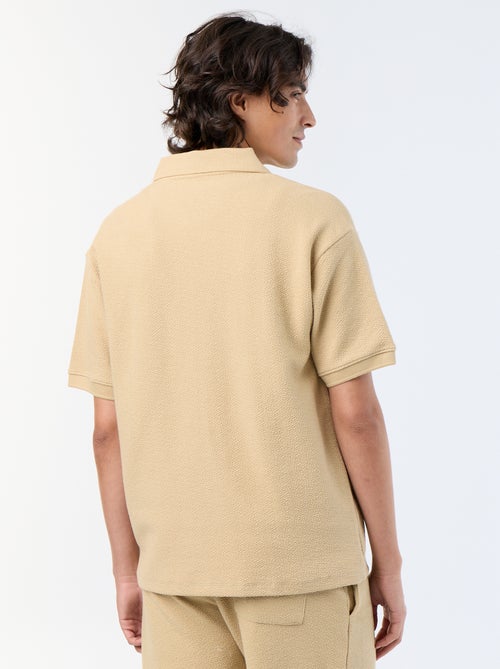 Polo en coton homme à manches courtes - Kiabi