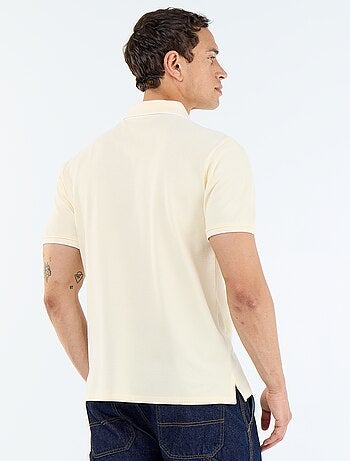 Polo avec broderie sur poitrine