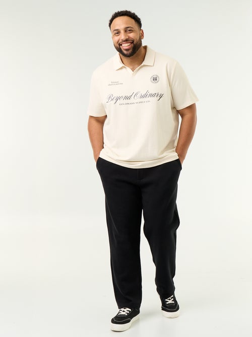 Polo en maille jersey manches courtes - Kiabi Polo en maille jersey manches courtes - Kiabi