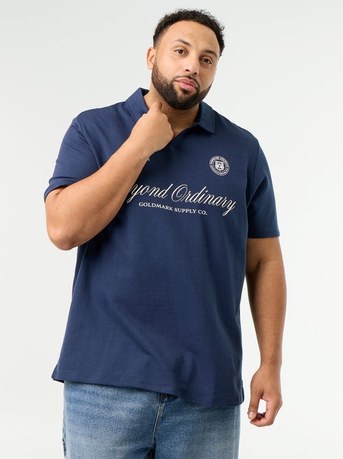 Polo en maille jersey manches courtes - Kiabi Polo en maille jersey manches courtes - Kiabi