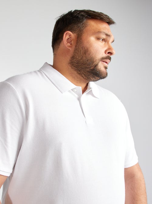 Polo en maille piqué - Kiabi