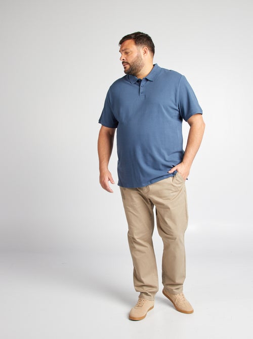 Polo en maille piqué - Kiabi