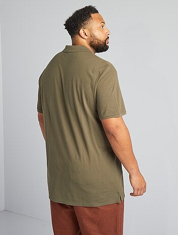 Polo en maille piqué