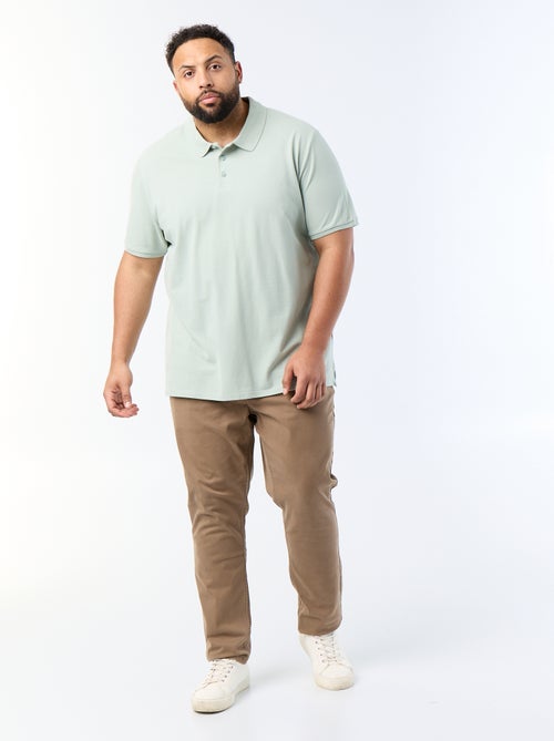 Polo en maille piqué - Kiabi