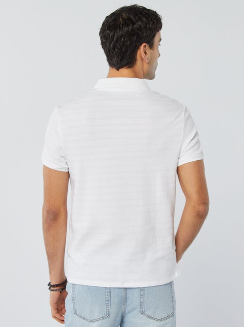 Polo en maille piquée - Kiabi