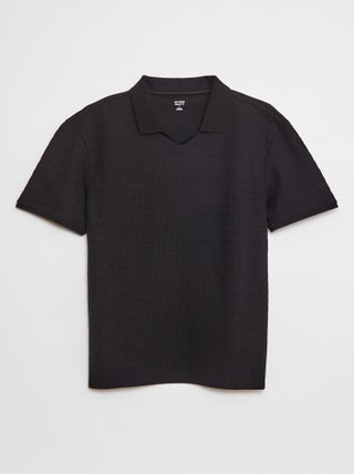 Polo en maille piquée