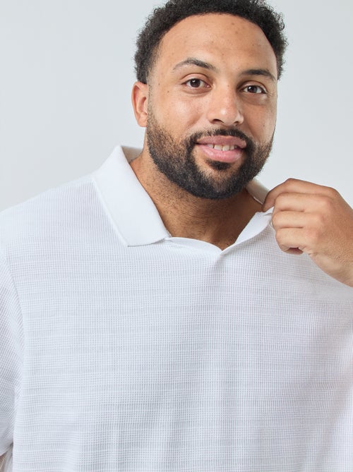 Polo en maille piquée - Kiabi