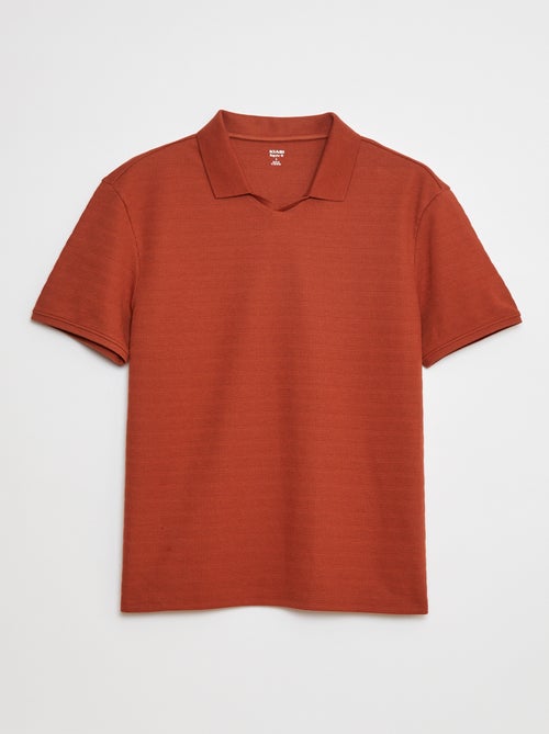 Polo en maille piquée - Kiabi