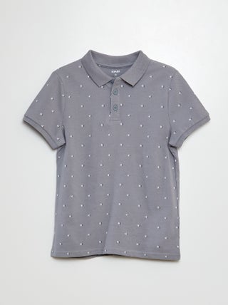 Polo en maille piquée