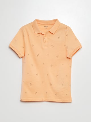Polo en maille piquée