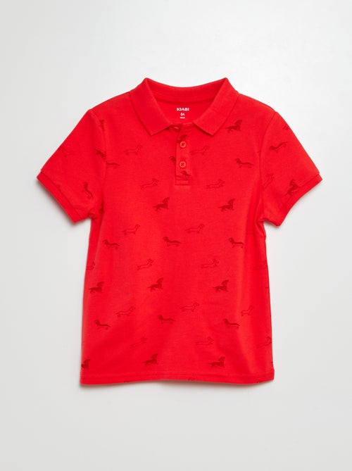 Polo en maille piquée - Kiabi