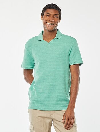 Polo en maille piquée