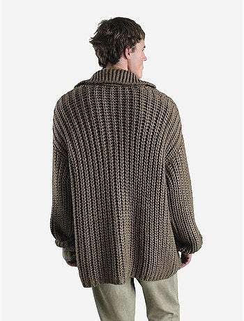 Polo en maille texturée avec poche giesto