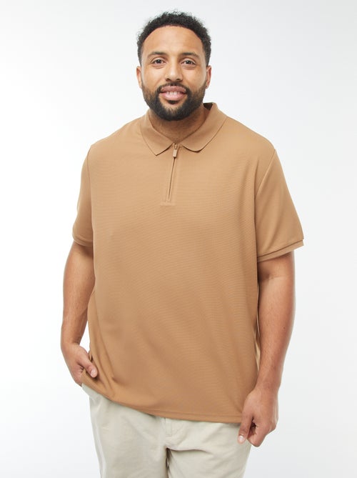Polo en piqué de coton - Kiabi