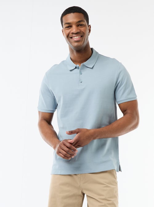 Polo en piqué de coton - Kiabi