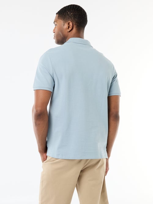 Polo en piqué de coton - Kiabi