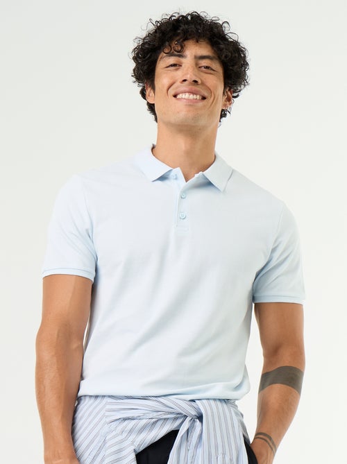 Polo en piqué de coton - Kiabi