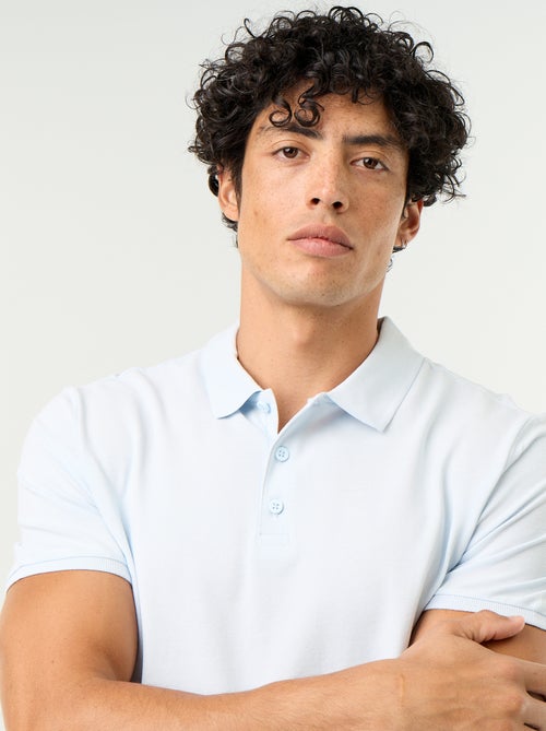 Polo en piqué de coton - Kiabi