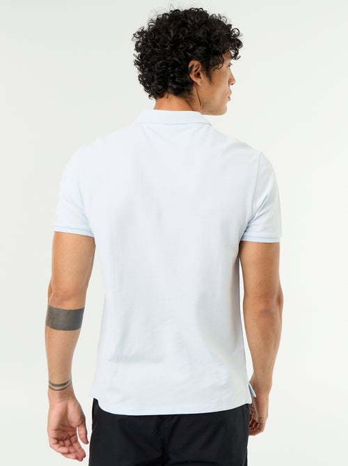 Polo en piqué de coton - Kiabi