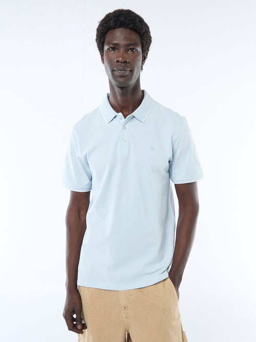 Polo en piqué de coton - Kiabi Polo en piqué de coton - Kiabi