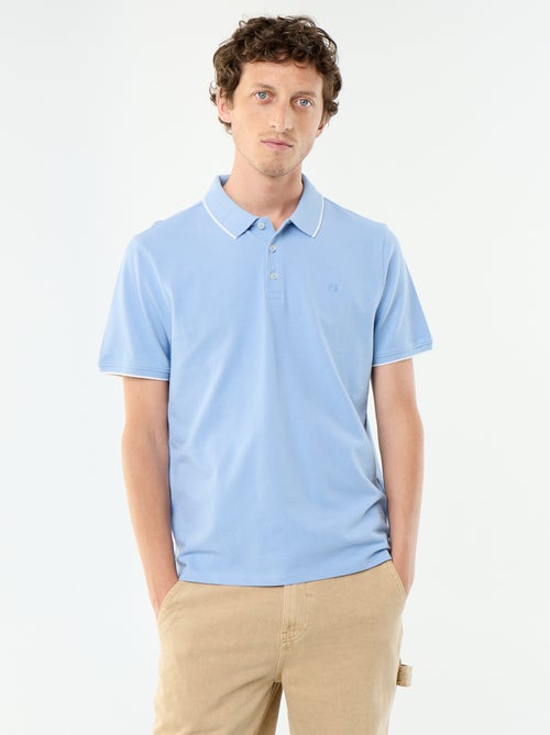 Polo en piqué de coton - Kiabi Polo en piqué de coton - Kiabi
